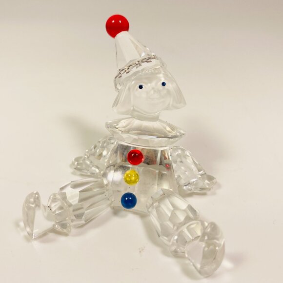 Swarovski Crystal Figurine PUPPET CLOWN 7550 003 with CoA and Box Mint - Picture 8 of 9
